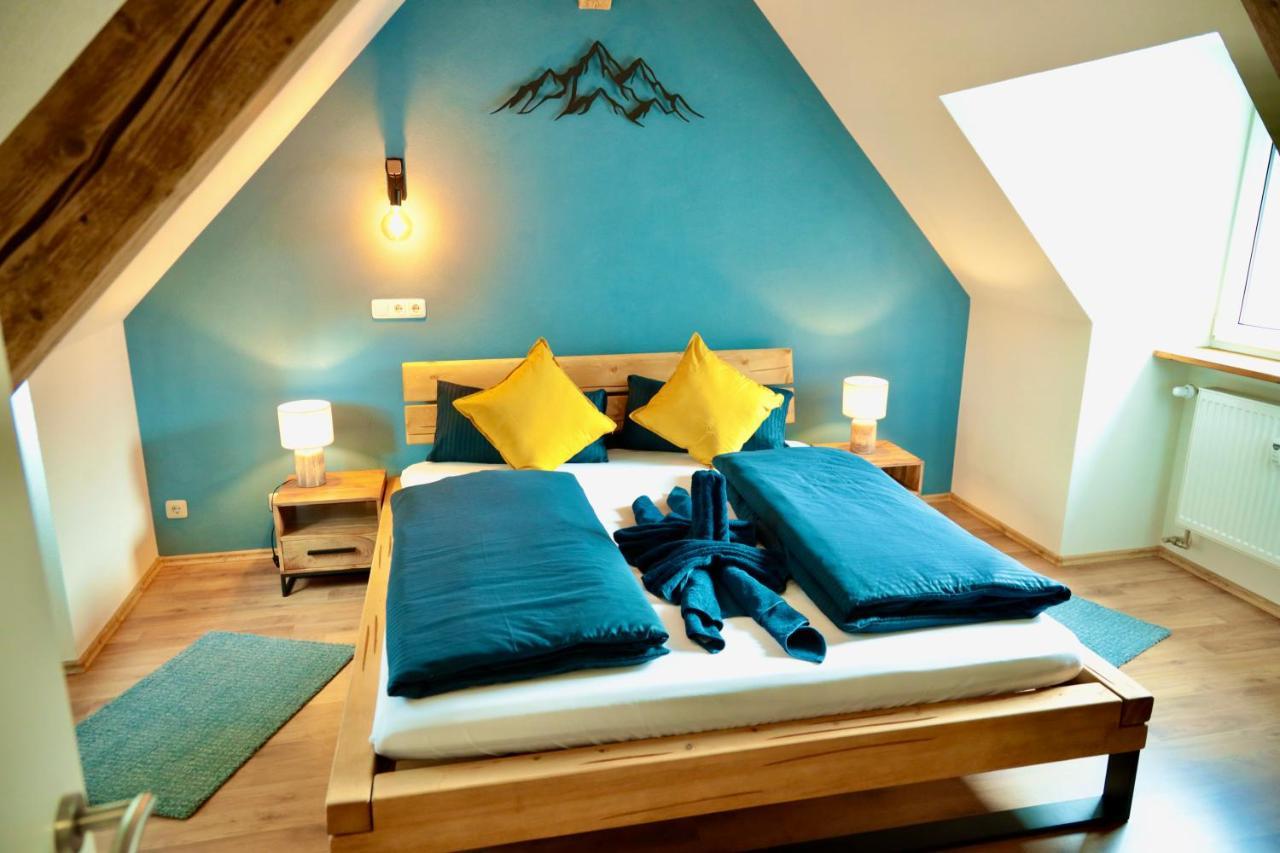 Ferienhaus Bergauszeit In Der Alten Post เนสเซลวัง ภายนอก รูปภาพ